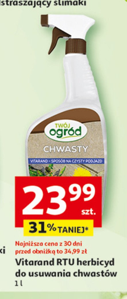 艢rodek na chwasty TW脫J OGR脫D (OGRODNICZE) promocja