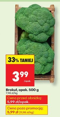 Broku艂 promocja w Biedronka