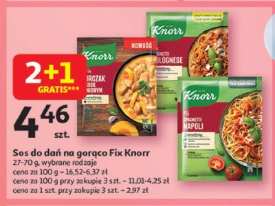 Kurczak w sosie dyniowym Knorr fix promocja