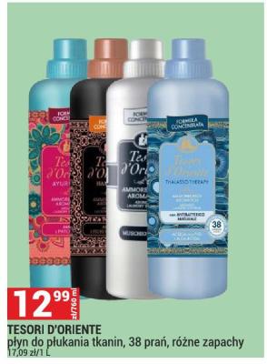 TESORI D'ORIENTE płyn do płukania tkanin, 38 prań, różne zapachy promocja w Merkury Market