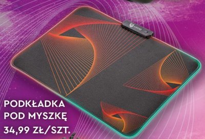 Podkładka pod myszkę LED  promocja w Biedronka