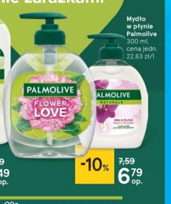 Mydło  w płynie różowe Palmolive flower love promocja