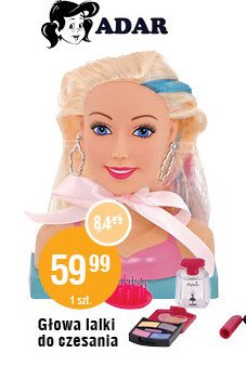 G艂owa lalki do czesania Adar promocja