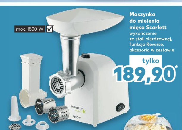 Maszynka do mielenia mi臋sa Scarlett promocja