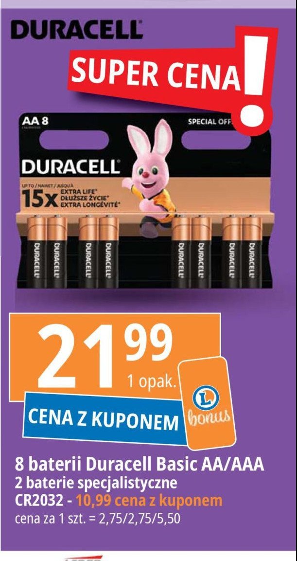 Bateria professional aa Duracell promocja