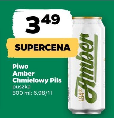 Piwo Amber Chmielowy Pils promocja w Netto