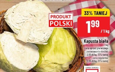 Kapusta biała promocja w POLOmarket