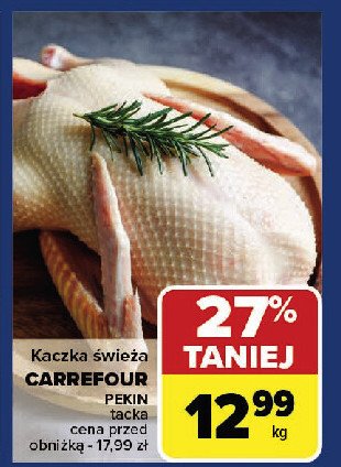 Kaczka pekin Carrefour promocja