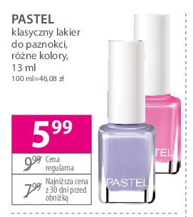 Lakier do paznokci nr 38 Pastel cosmetics promocja