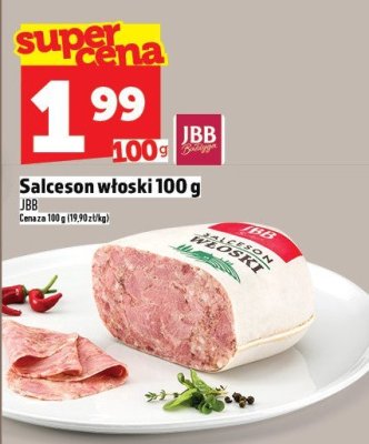 Salceson włoski JBB 100 g promocja w TOPAZ