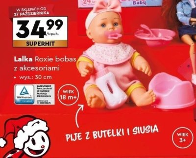 Lalka Roxie bobas z akcesoriami promocja w Biedronka