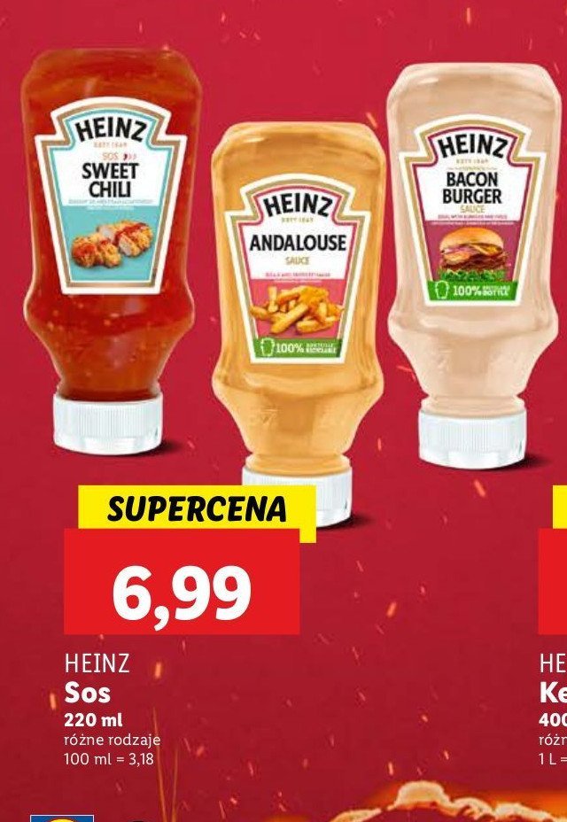 Sos andalouse Heinz promocja