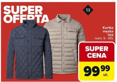 Kurtka męska promocja w Carrefour