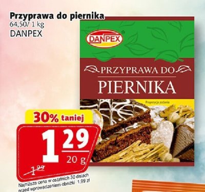 Przyprawa do piernika DANPEX promocja w Prim Market
