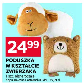 Poduszka zwierzak promocja