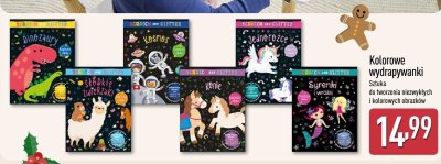 Książka Kolorowe wydrapywanki promocja w Aldi