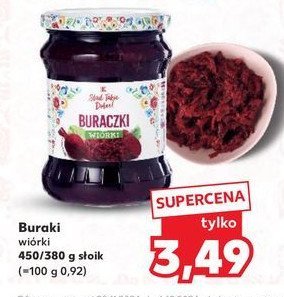 Buraczki tarte wiórki K-classic stąd takie dobre! promocja w Kaufland