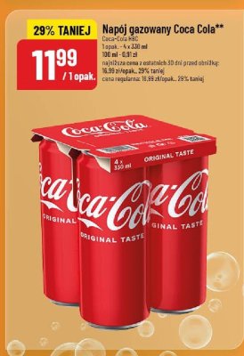Napój gazowany Coca Cola promocja w POLOmarket