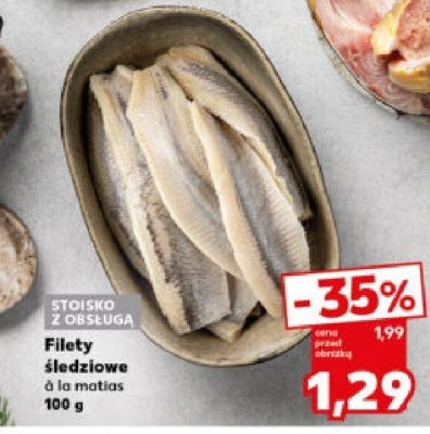 Filety śledziowe promocja w Kaufland