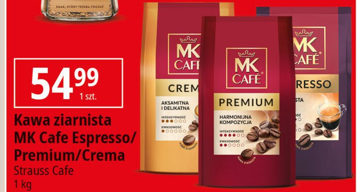 Kawa MK CAFE ESPRESSO promocja w Leclerc