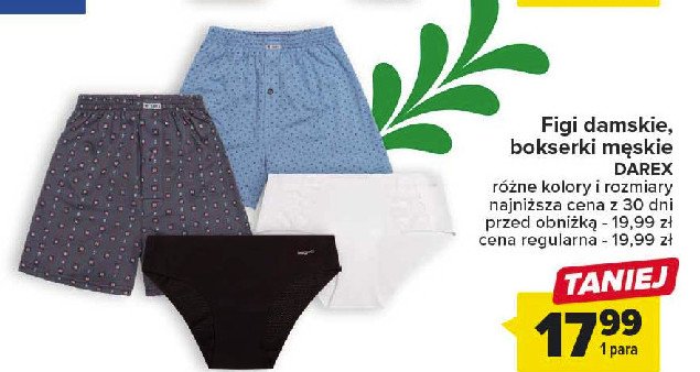 Bokserki m臋skie Darex promocja
