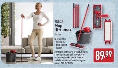 Zestaw mopa ultramax xl Vileda promocja