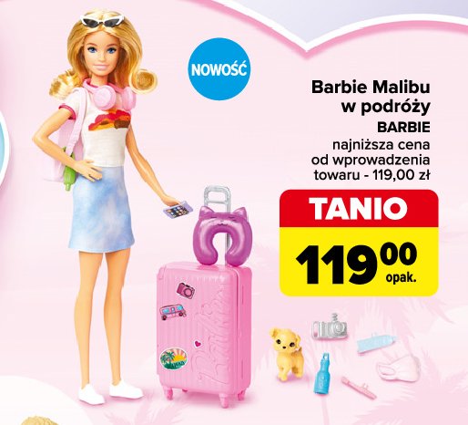 Lalka malibu w podróży promocja