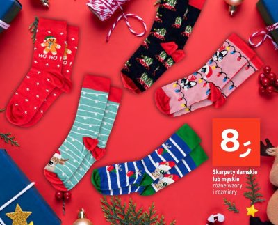 Skarpety damskie lub męskie różne wzory i rozmiary promocja w Dealz