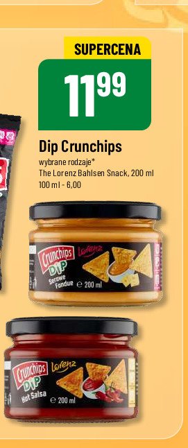 Dip serowe fondue Crunchips dip promocja