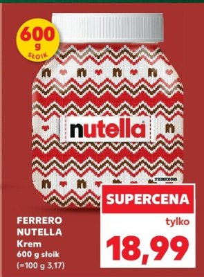 Krem Nutella  promocja w Kaufland