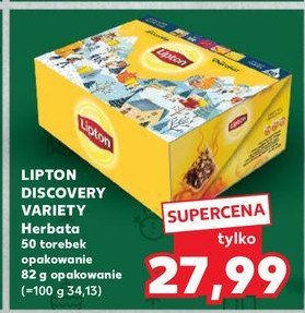 Herbaty discovery variety Lipton promocja w Kaufland