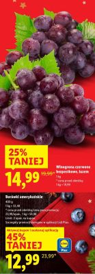 Borówki amerykańskie promocja w Lidl