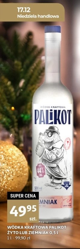 Wódka Palikot ziemniak promocja