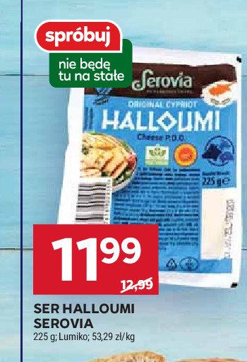 Ser halloumi Serovia promocja w Stokrotka