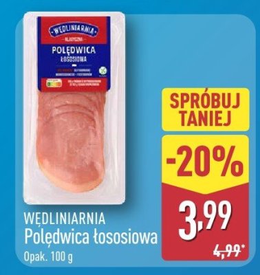 Polędwica łososiowa  promocja w Aldi