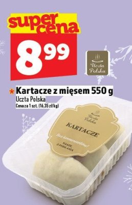 Kartacze z mięsem Uczta Polska 550g promocja w TOPAZ