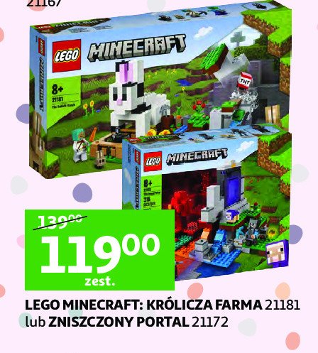 Klocki 21172 Lego minecraft promocja