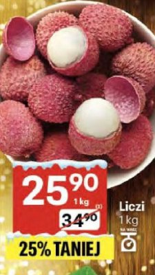 Liczi promocja w Delikatesy Centrum