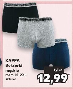 Bokserki męskie m-xxl Kappa promocja