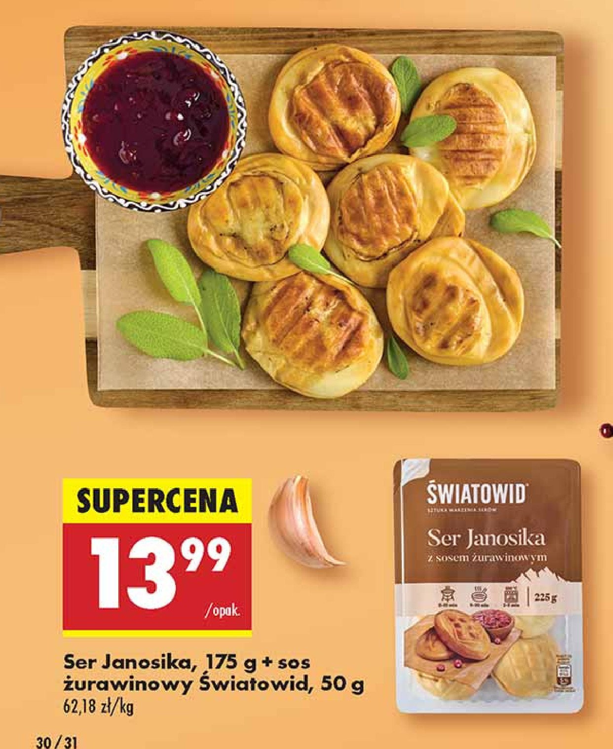 Ser janosika z sosem 偶urawinowym 艢wiatowid promocja