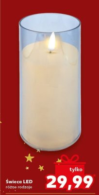 Świeca LED różne rodzaje promocja w Kaufland