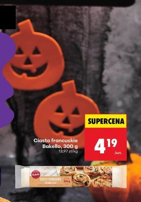 Ciasto francuskie Bakallo 300 g promocja w Biedronka