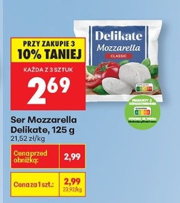 Ser promocja w Biedronka