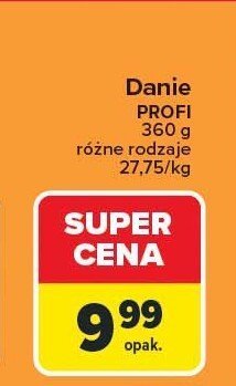 Danie PROFI Jemy Żarty 360 g promocja w Carrefour