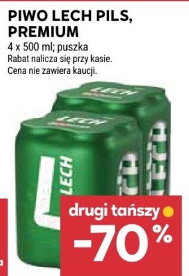 Piwo Lech promocja w Stokrotka