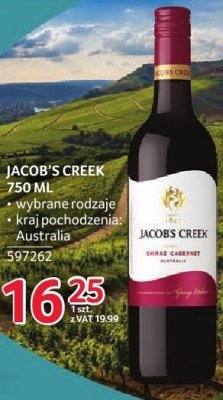 Wino Jacob's Creek 750 ml wybrane rodzaje promocja w Selgros
