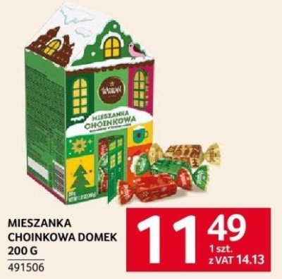 Czekolada Mieszanka Choinkowa Domek 200 g promocja w Selgros
