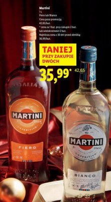 Wino Martini Bianco promocja w Lidl