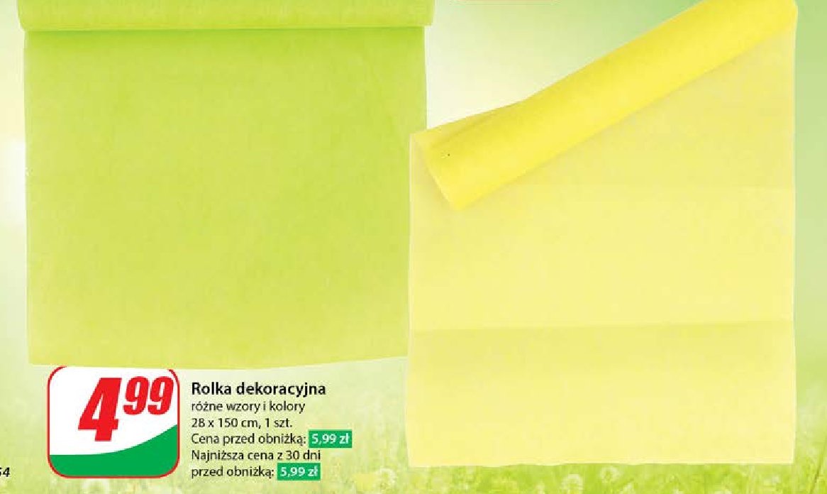 Rolka dekoracyjna 28 x 150 cm promocja