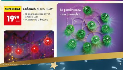 Łańcuch disco RGB+ promocja w Biedronka